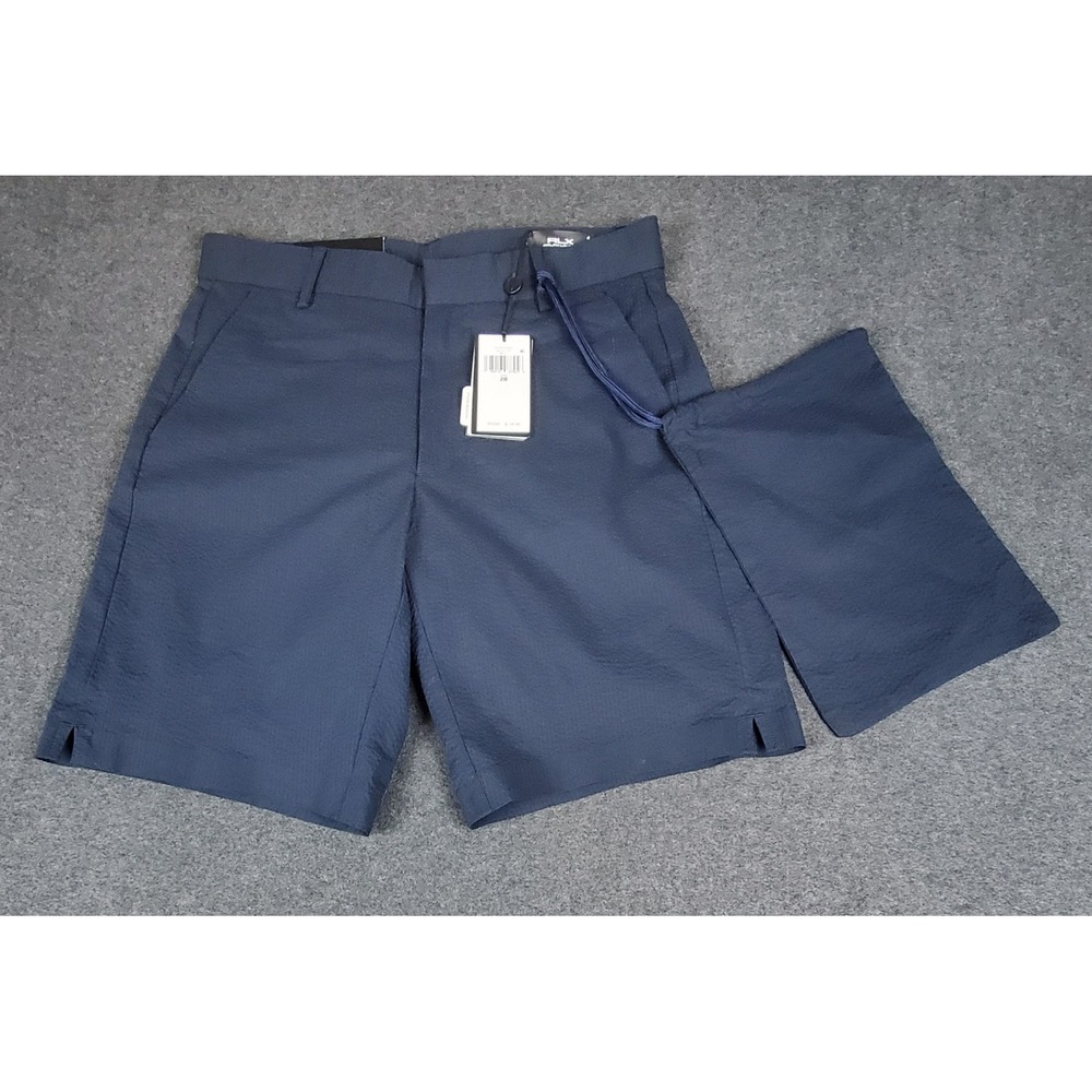 RLX Ralph Lauren 2025 Ryder Cup Team USA Men 31 Short Swim Trunks Seersucker New